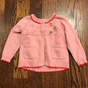 Hanna Andersson Shirts & Tops - Hanna Andersson Embroidered Cardigan Hanna Andersson Shirts & Tops - Hanna Andersson Embroidered Cardigan